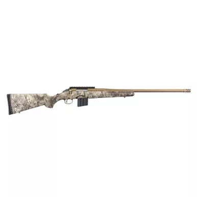 Ruger American .350 Legend, 22" Barrel, Go Wild Camo Stock, Bronze, 5 Rd