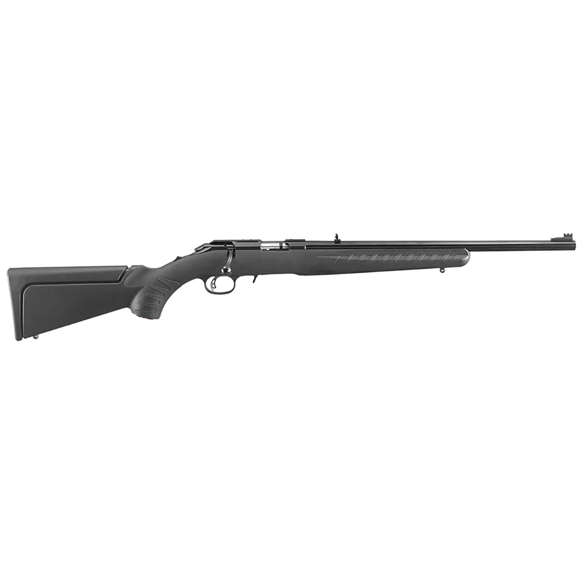 Ruger American Rimfire Compact 22 LR Rifle 18″ 10+1 Blued Black