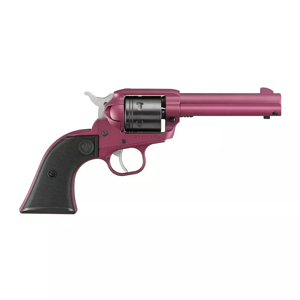 Ruger Wrangler Single-Action 22 LR Revolver - Black Cherry Cerakote