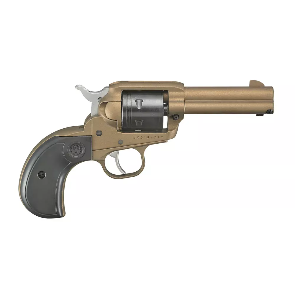 Ruger Wrangler Single-Action 22 LR Revolver - Burnt Bronze Cerakote 2017