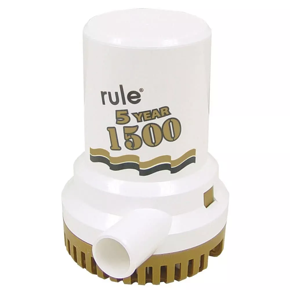 Rule 1500 G.P.H. "Gold Series" Bilge Pump - 04