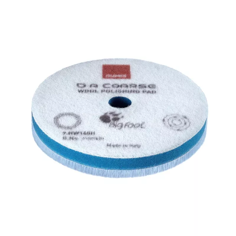 RUPES D-A Coarse Wool Polishing Pad 160mm – Blue