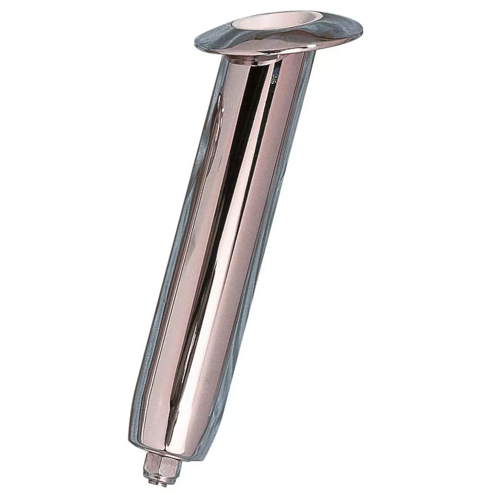 Rupp Large Stainless Steel Bolt-less Swivel Rod Holder – 15°