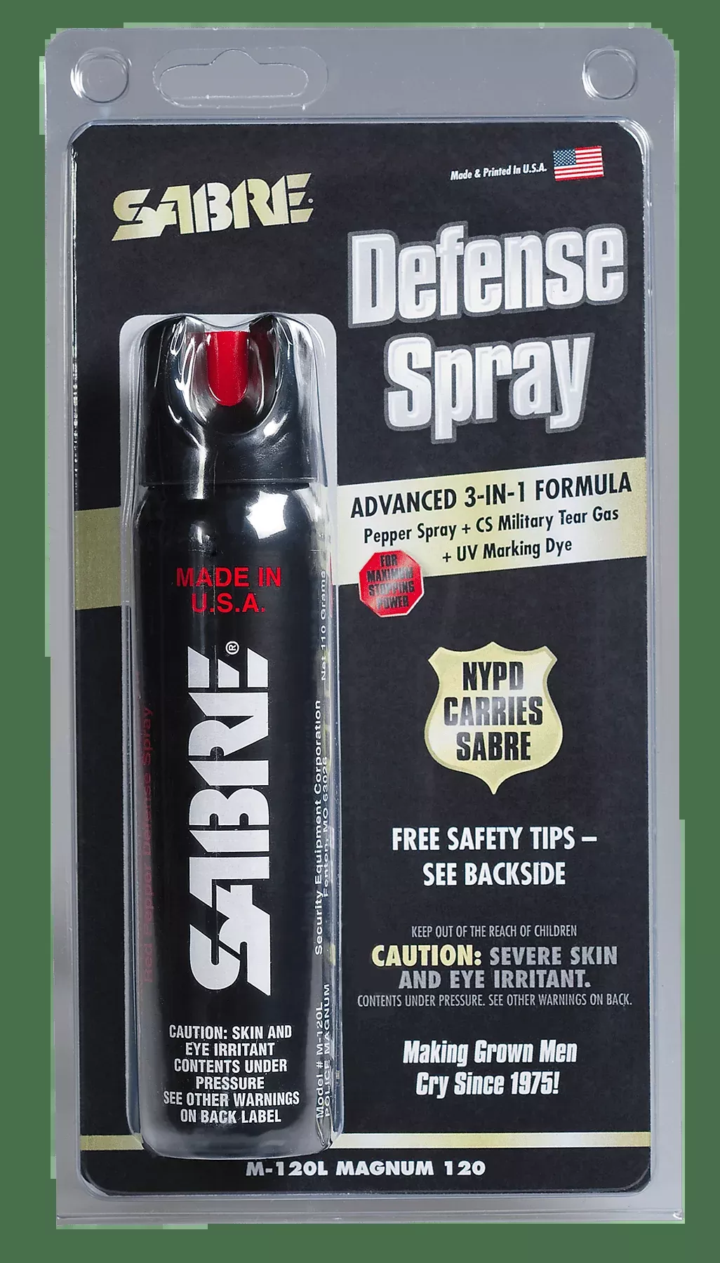Sabre 3-n-1 Spray Magnum Unit – W/locking Top 122gr