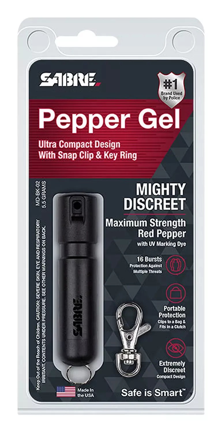 Sabre Black Mighty Discreet Pepper Spray