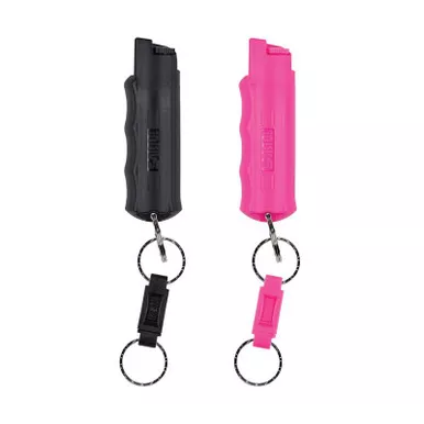Sabre Defense Pepper Spray w/ Quick Release Key Ring