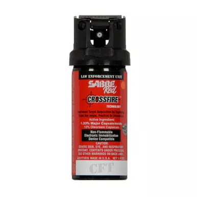 Sabre Red 52CFT1010 Crossfire Stream (MK-2) Pepper Spray, 1.33% MC, 1.4 Ounces