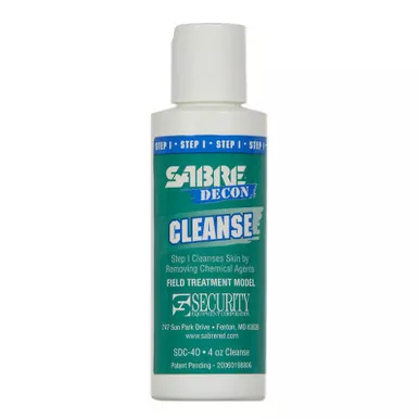 Sabre SDC-40 Decon Cleanse (Step I), 4 Ounces