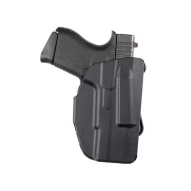 Safariland 7371 7TS ALS Concealment Micro Paddle Holster Right Hand Glock 43 Streamlight TLR-6 Polymer Black