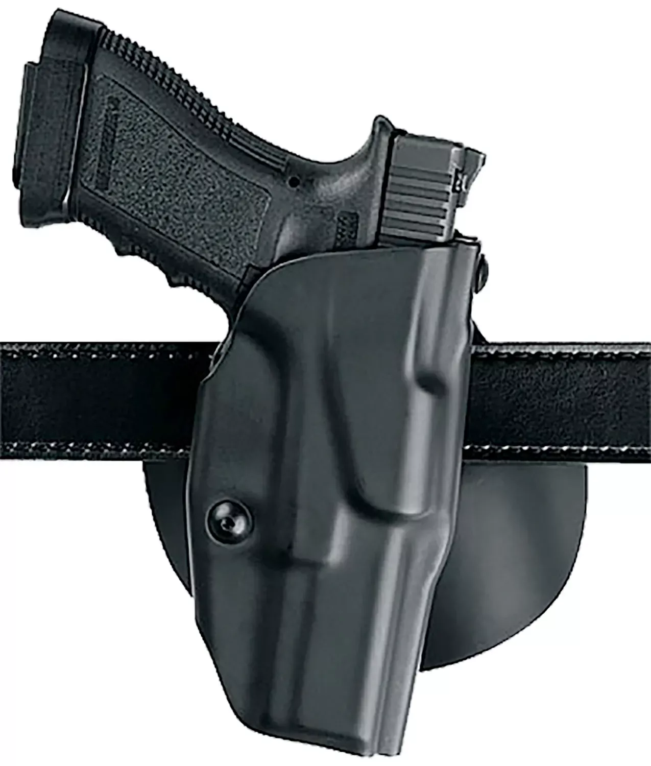 Safariland ALS Paddle Holster Black SafariLaminate Belt fits Glock 20,21 RH