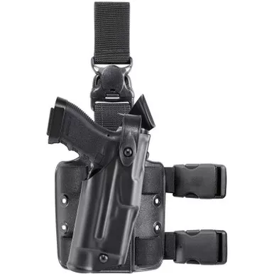 Safariland Model 6305 ALS/SLS Tactical Holster w/ Quick-Release Leg Strap for Springfield Armory XD .45 ACP w/ Streamlight TLR-1