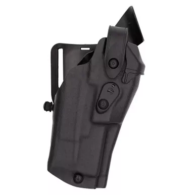 Safariland Model 6360RDS ALS/SLS Mid-Ride Level III Retention Duty Holster for Glock 17 MOS w/ Streamlight TLR-7