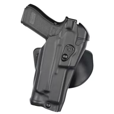 Safariland Model 6378RDS ALS Concealment Paddle Holster w/ Belt Loop for Glock 17 MOS w/ Streamlight TLR-2