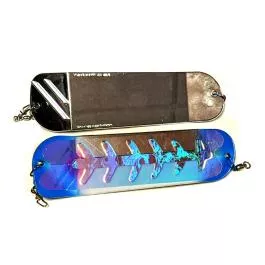 Salmon Candy Flasher - 8" - Blue Jeans UV
