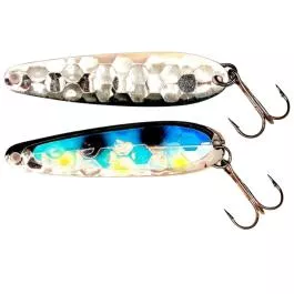 Salmon Candy Trolling Spoon - Mini - UV 2 Face-Silver