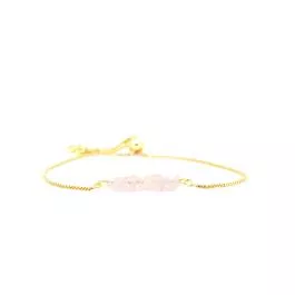 Salty Cali Rock Candy - Rose Quartz Bolo