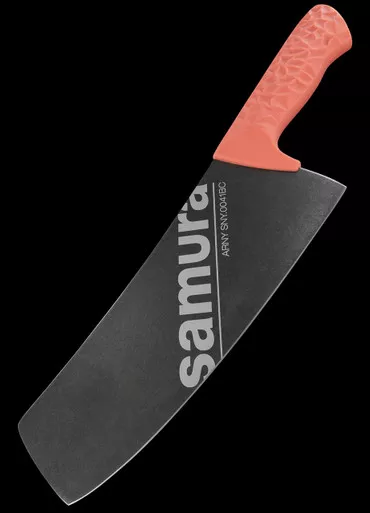 Samura ARNY Modern Cleaver Orange Fixed Blade