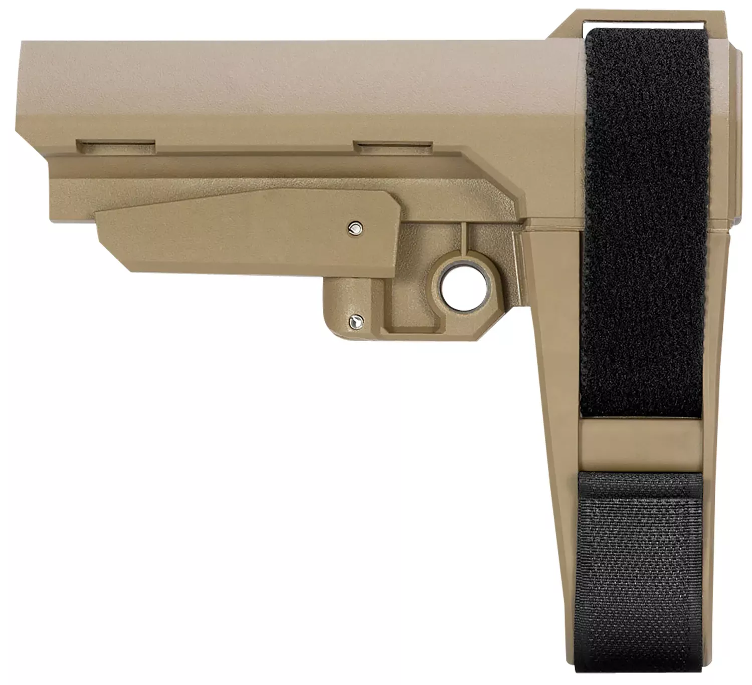 SB Tactical SBA3X Firearm Brace AR Platform Adjustable FDE SBA3X02SB