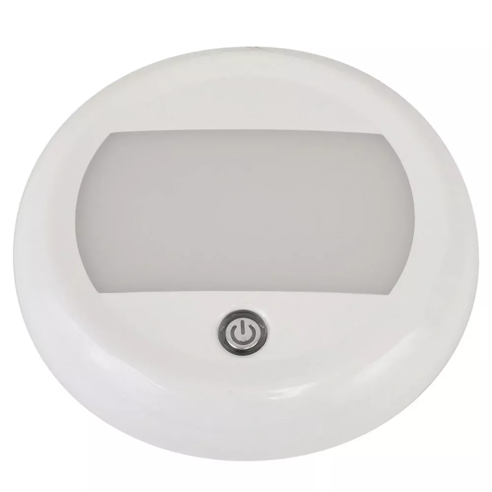 Scandvik 5" Dome Light w/Switch3 Stage Dimming - 10-30V - IP67 [41323P]