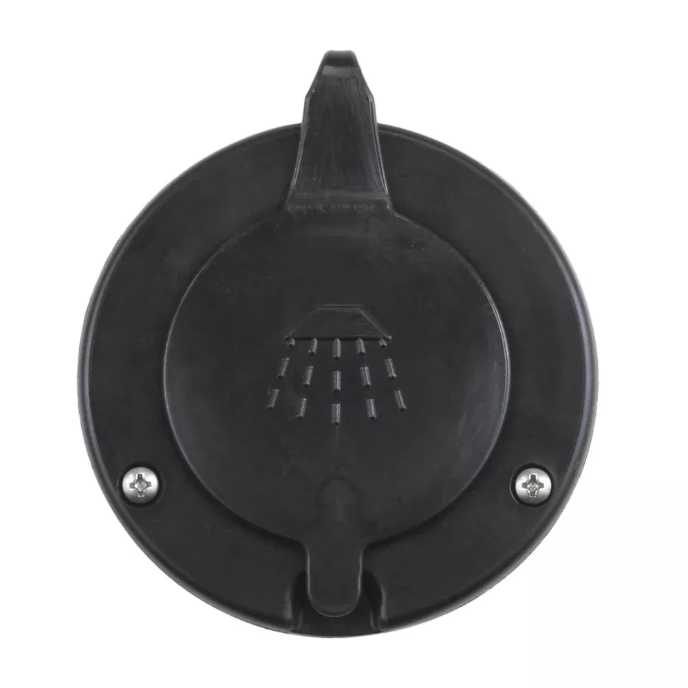 Scandvik Black CapContainer f/Scandvik Recessed Shower [10262P]