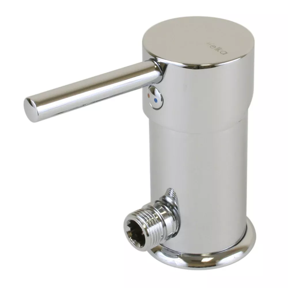 Scandvik Minimalistic Compact Single Level Mixer – Deck Mount – 3/8″1/2″ Fittings [16201]