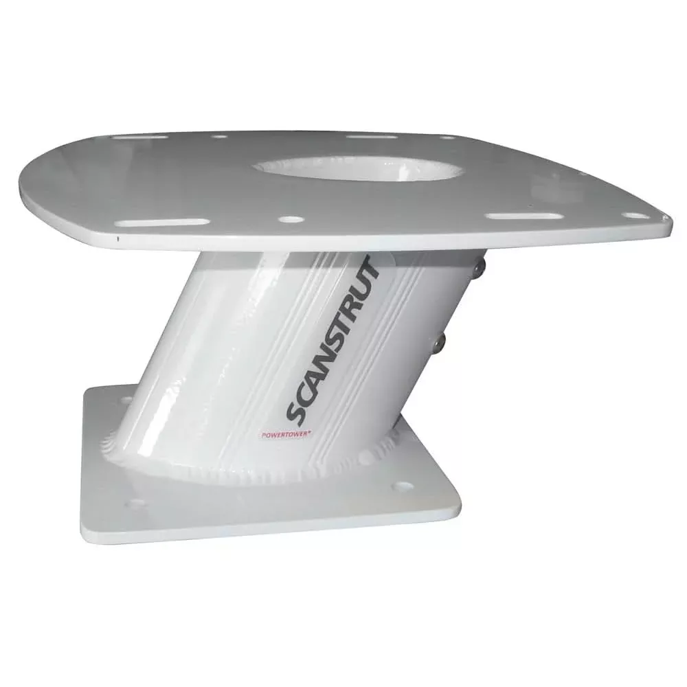 Scanstrut 6" Aluminum PowerTower for 2kW & 4kW Raymarine, Garmin & Navico - APT-150-01