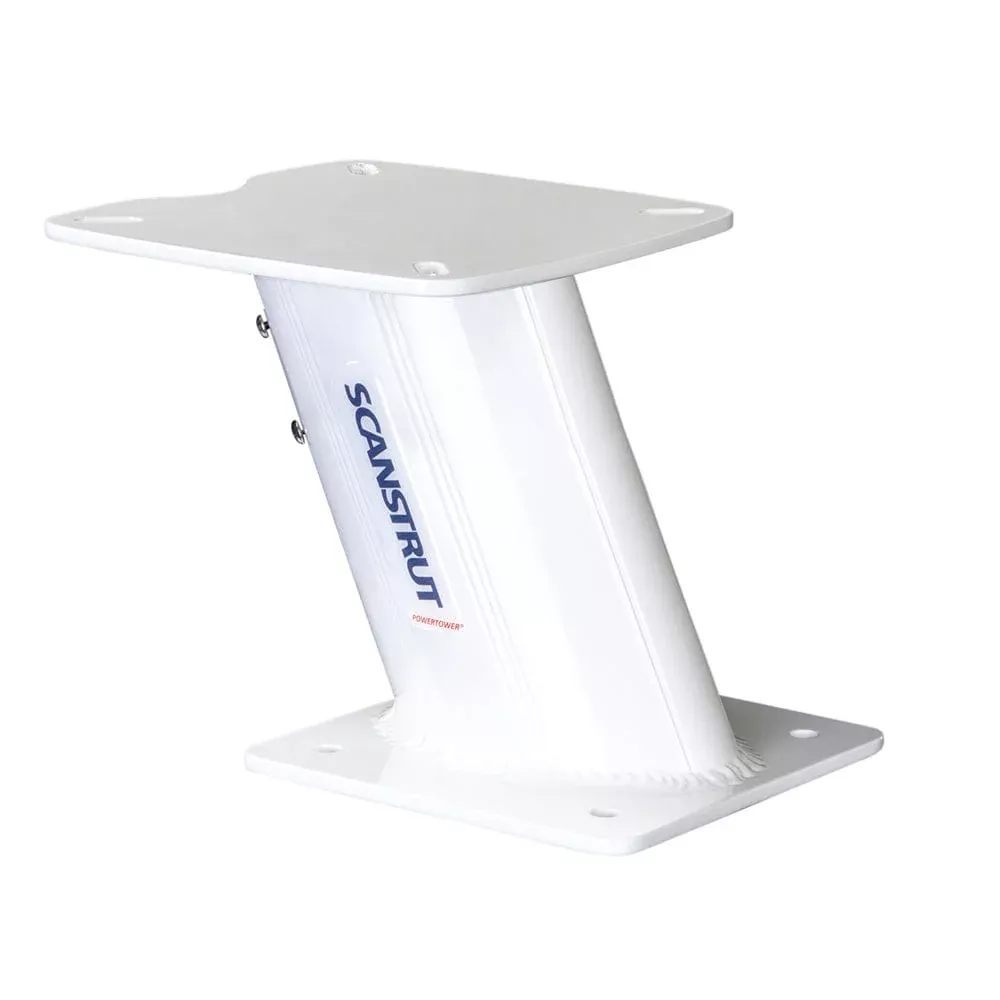 Scanstrut APT-250-02 – Aluminum PowerTower Radar Mount – 10″ Aft Leaning