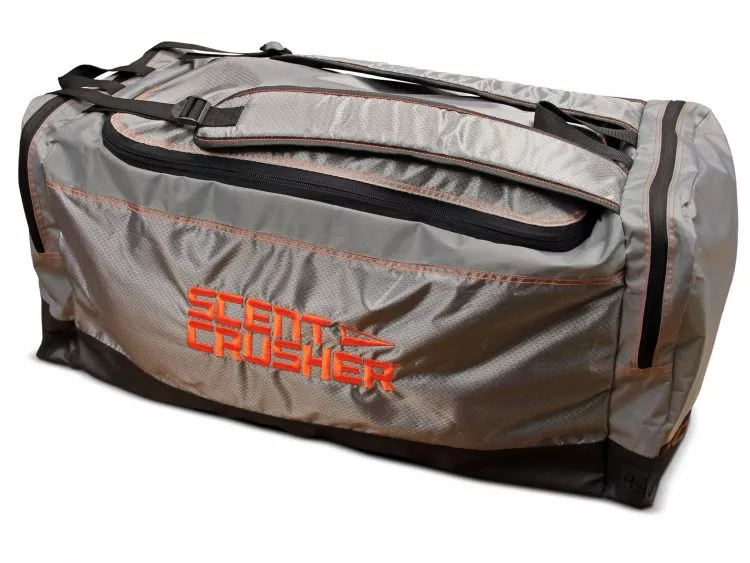 Scent Crusher Gear Bag with Halo Series Ozone Scent Elimination Device #59357