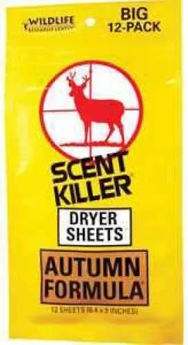 Scent Killer Dryer Sheets #WRC580