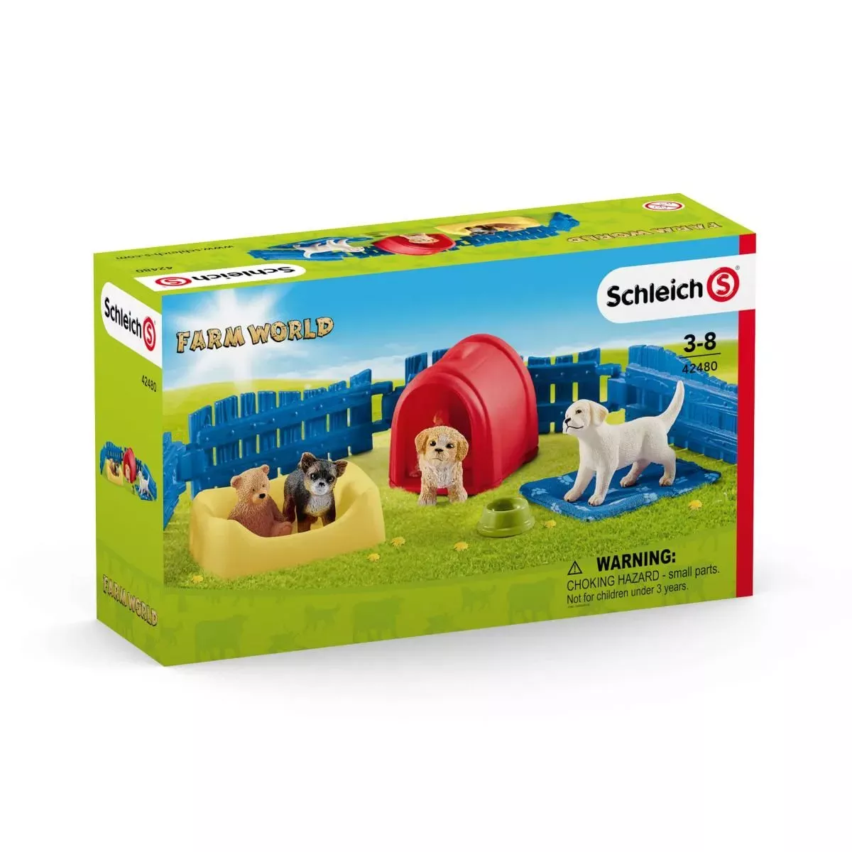 Schleich Puppy Pen #42480