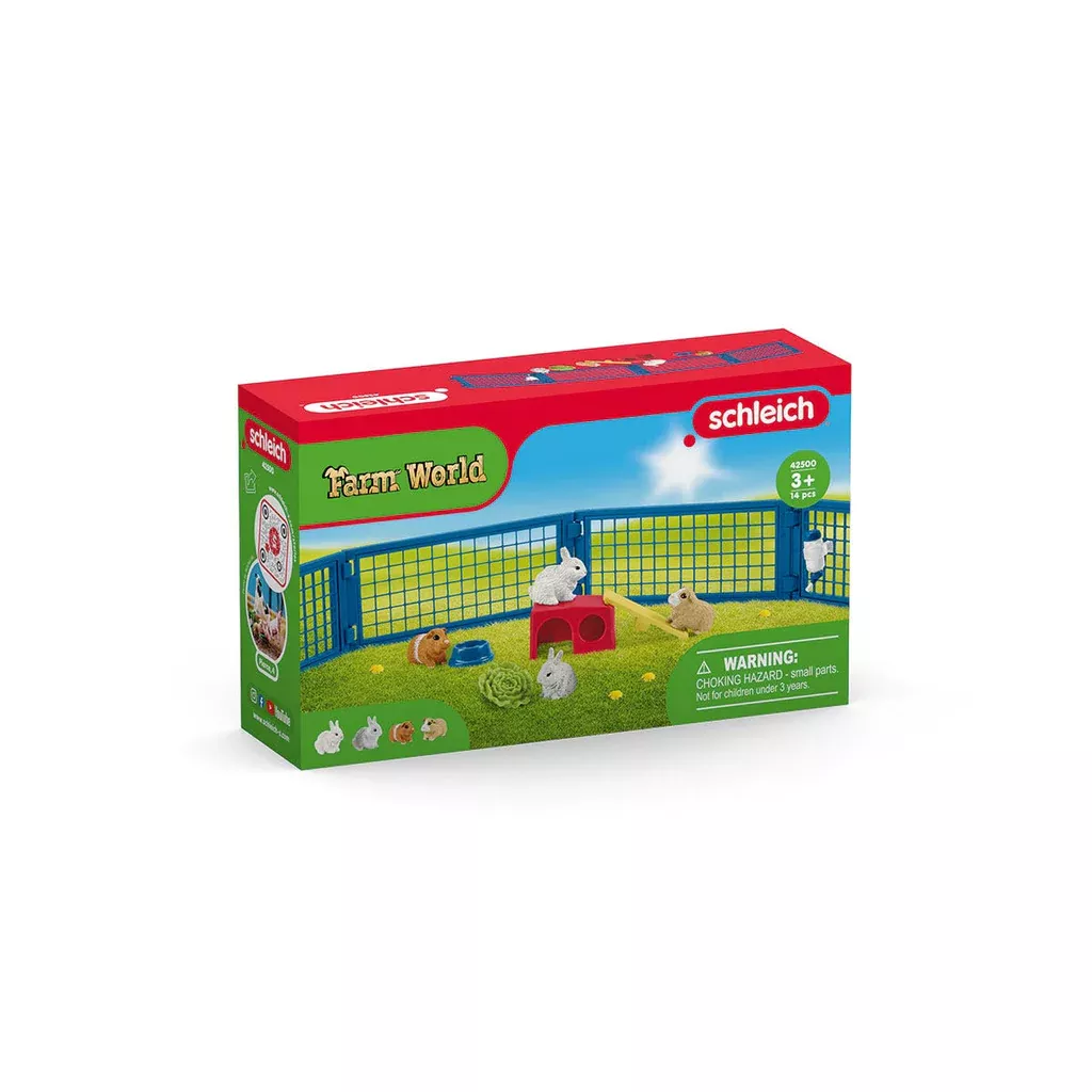Schleich Rabbit And Guinea Pig Hutch #42500