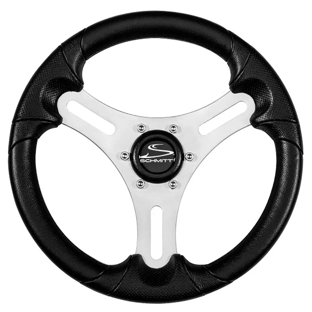 Schmitt & Ongaro Torcello Lite 13″ Wheel – Black Polyurethane Wheel w/Silver Spokes & Black Cap- 3/4″ Tapered Shaft
