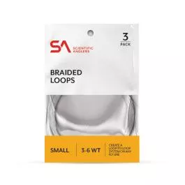 Scientific Anglers Medium Braided Loops - 3 Pack