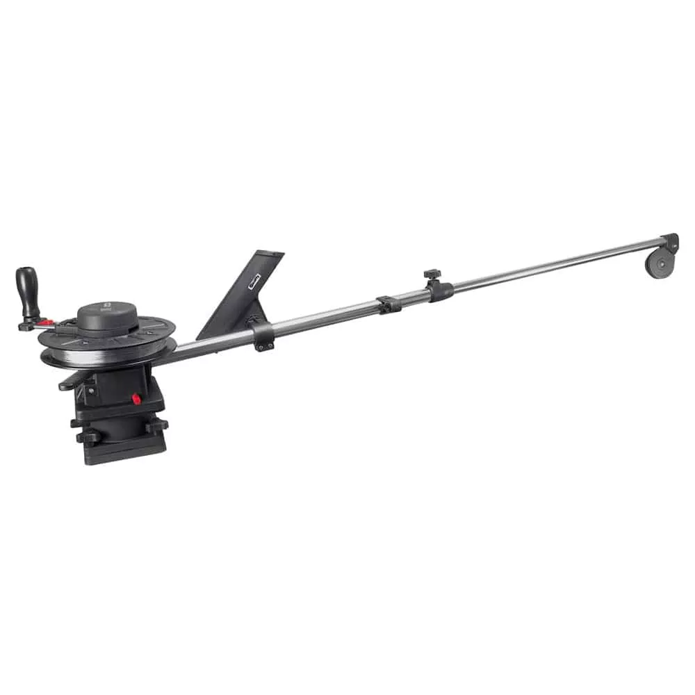 Scotty 1091 Telescoping 60″ Longarm Combo Manual Downrigger w/ Swivel Base