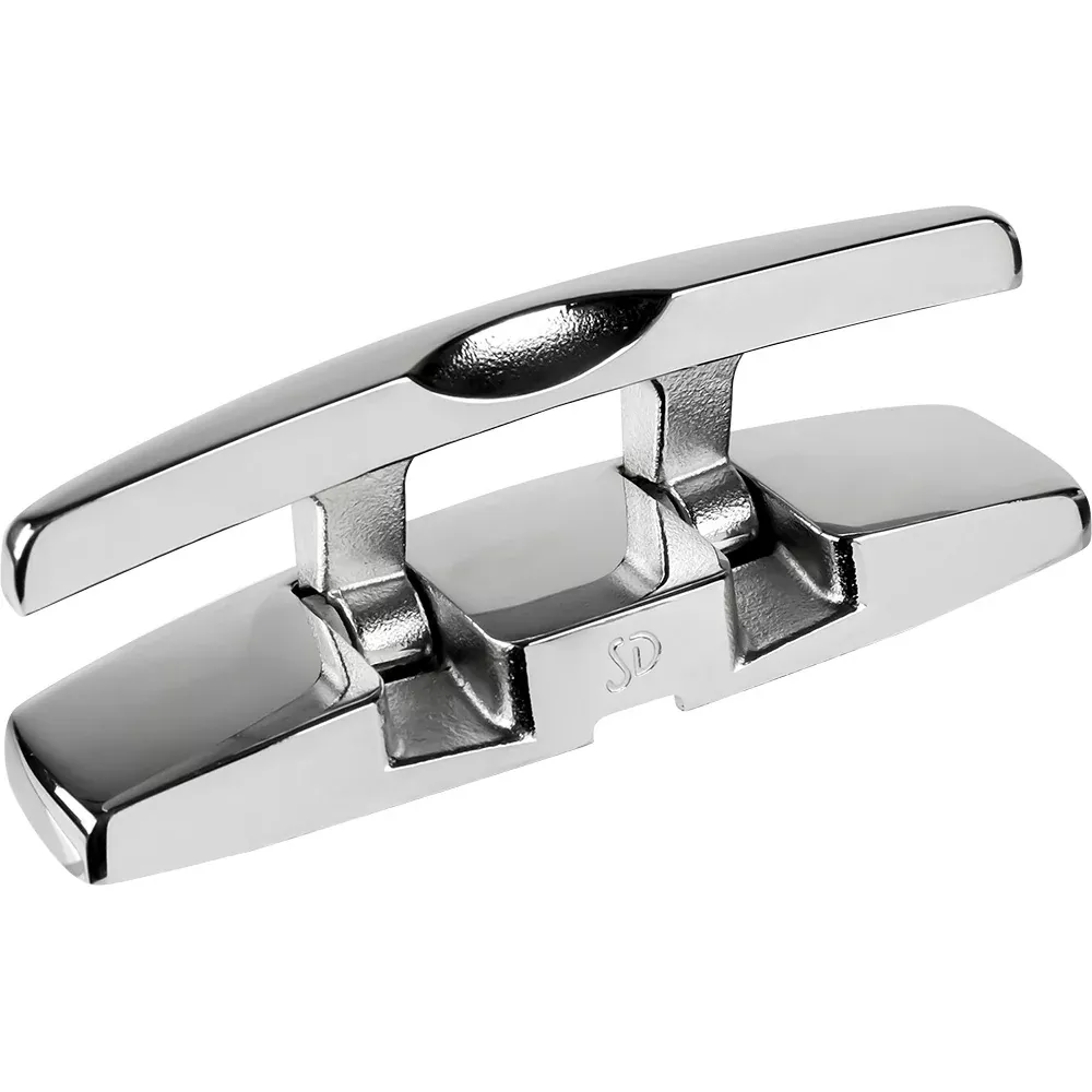 Sea-Dog 6″ Rectangle SS Folding Cleat w/Hex Bolts [041136-1]