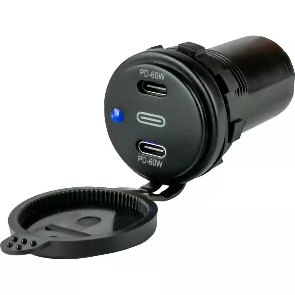 Sea-Dog Dual USB-C Power Socket[426522-1]