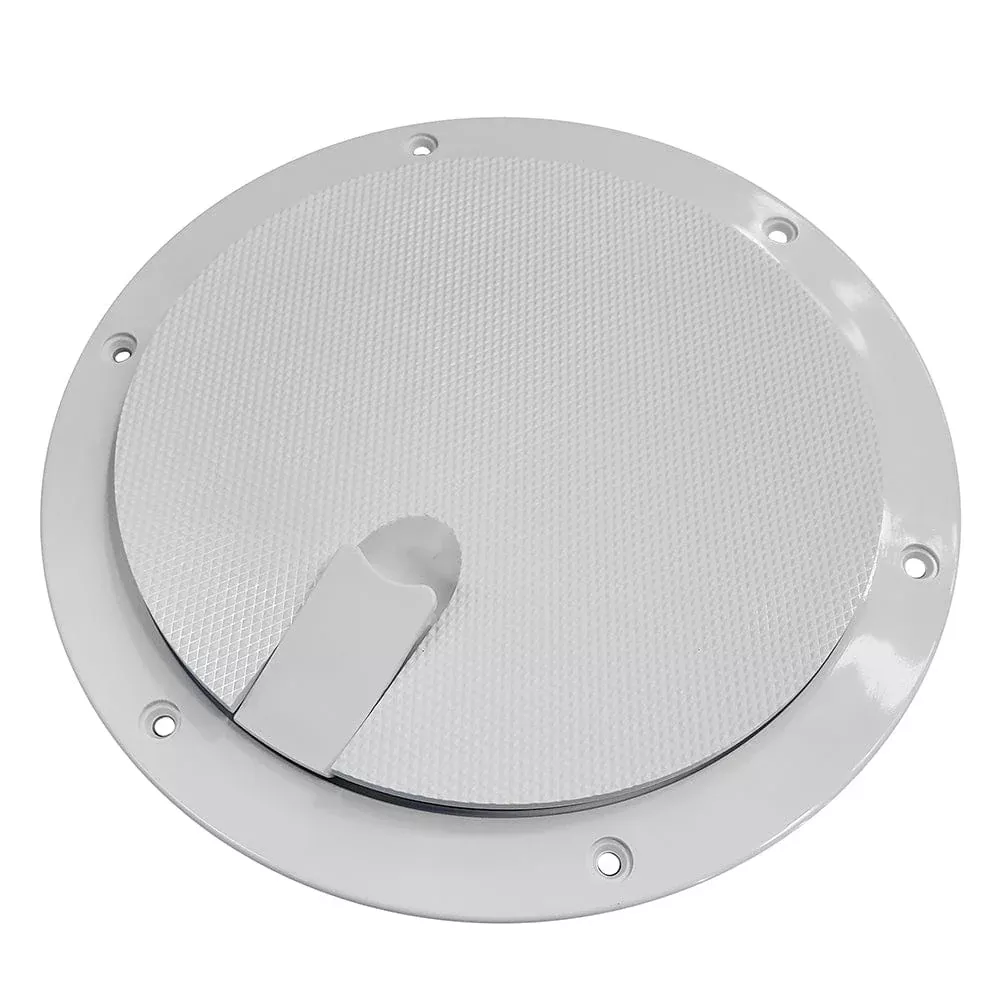 Sea-Dog Pop-Out Textured Deck Plate – White – 8″
