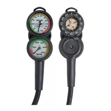 SEAC Console 3 Compact PSI/FT Analog Gauges (0600012005000A)