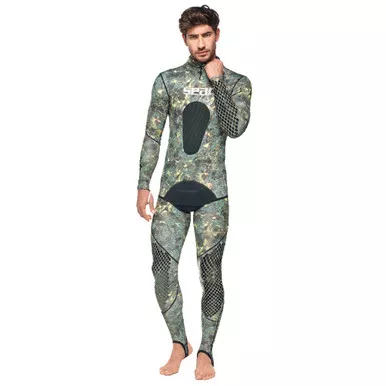 SEAC Men's Pirana 1.5mm Two-Pieces Wetsuit