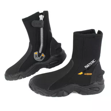SEAC Pro HD 6mm Neoprene Scuba Boot with Side Zipper
