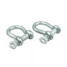 Seachoice 3/8 In. Galvanized Steel Anchor Shackle
