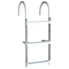 Seachoice 36"H Aluminum 3-Step Gunwale Hook Ladder