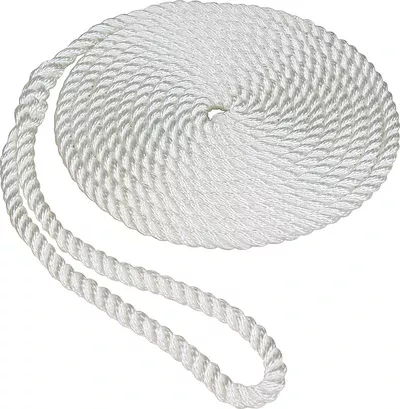 SeaSense 3/8″x15′ Twisted Nylon Dock Line #50013000