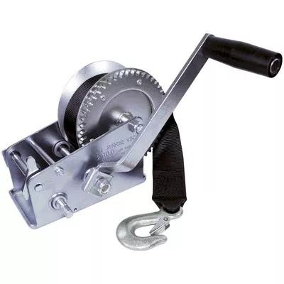 SeaSense Zinc Plated Trailer Winch – 2000 lb #50017805
