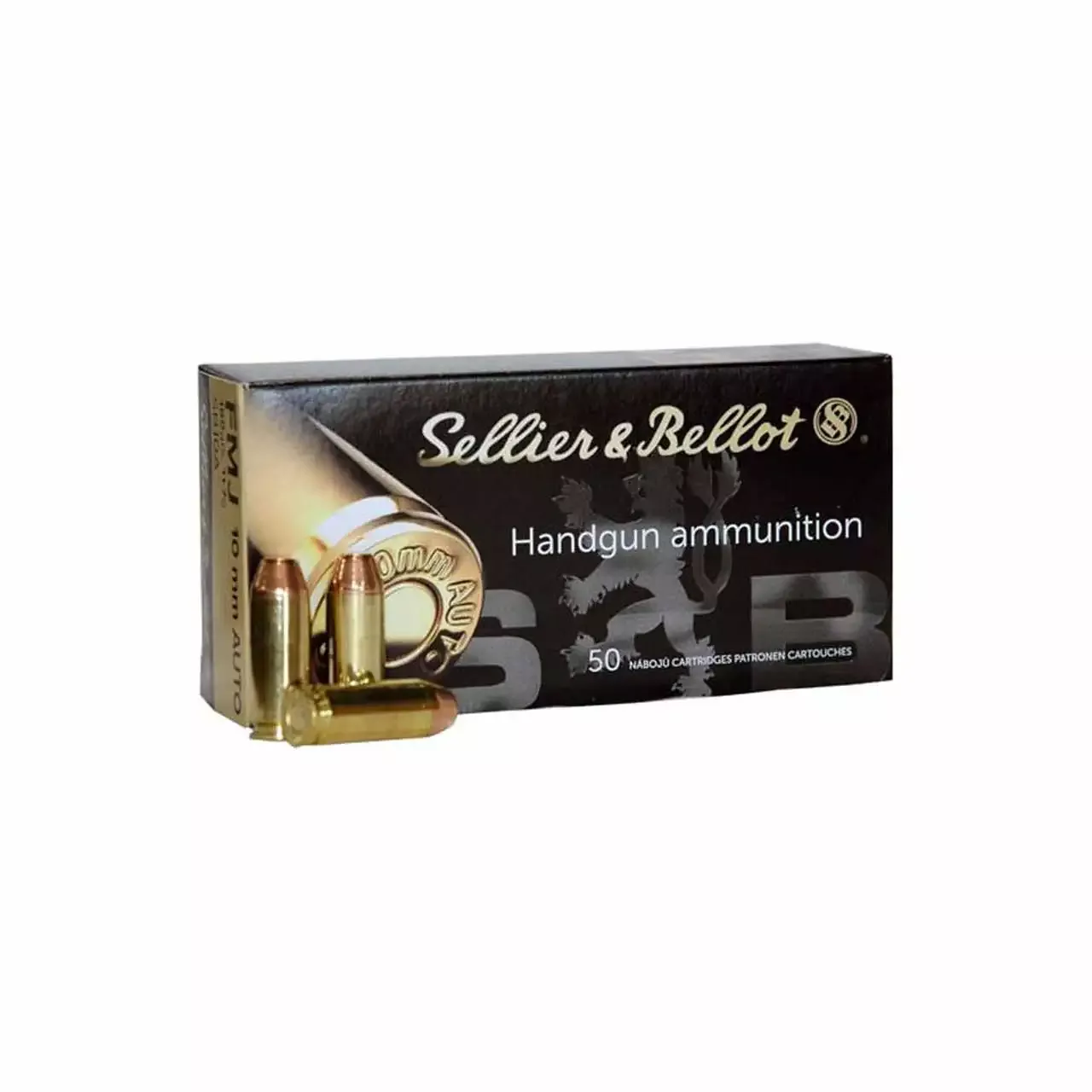 Sellier & Bellot 10mm 180gr FMJ 50rd - Box