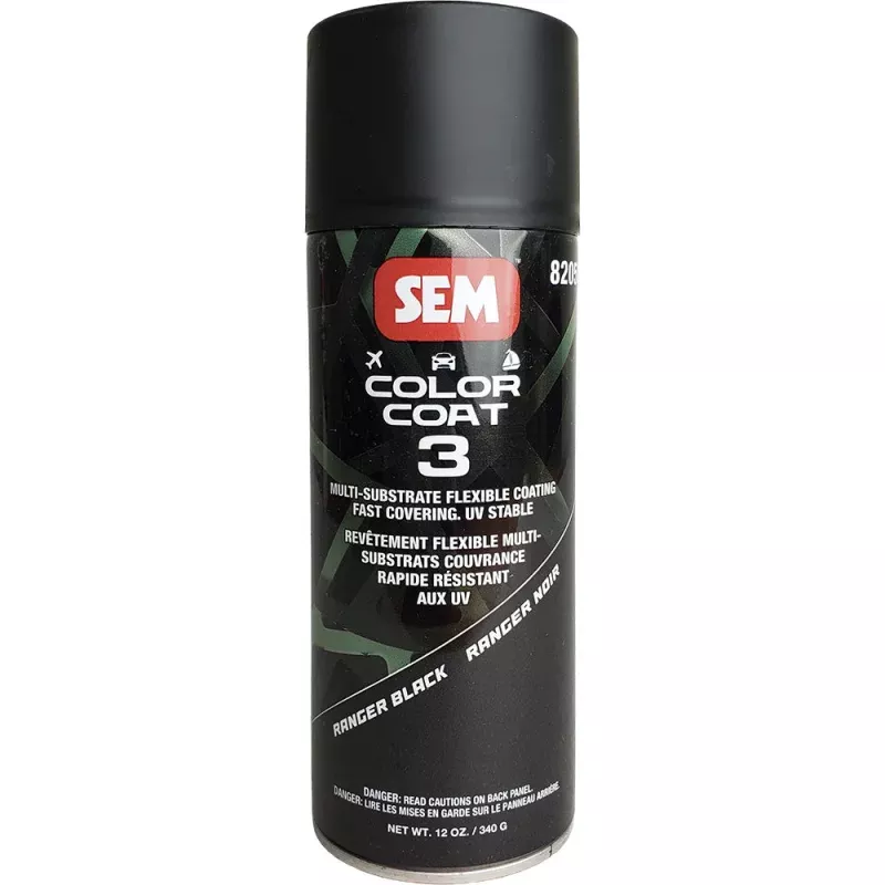 SEM Color Coat 3 – Ranger Black – 12 oz