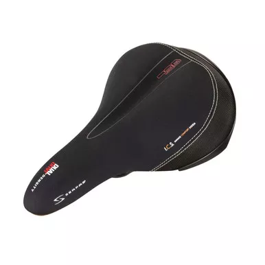 SERFAS Men's Dual Density Comfort Saddle with Lycra Cover (DDM-200)