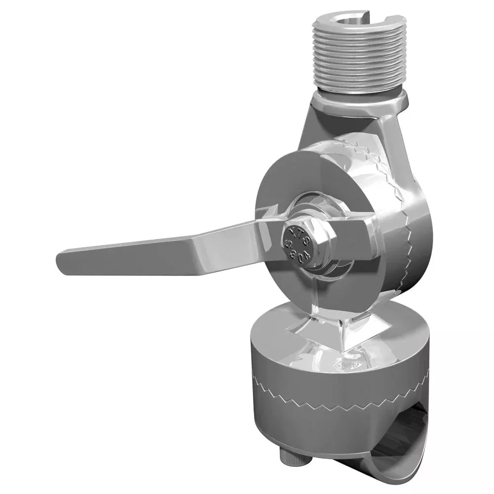 Shakespeare 4188-SL Rail Mount Ratchet Mount for 1″ to 1.5″ Rails