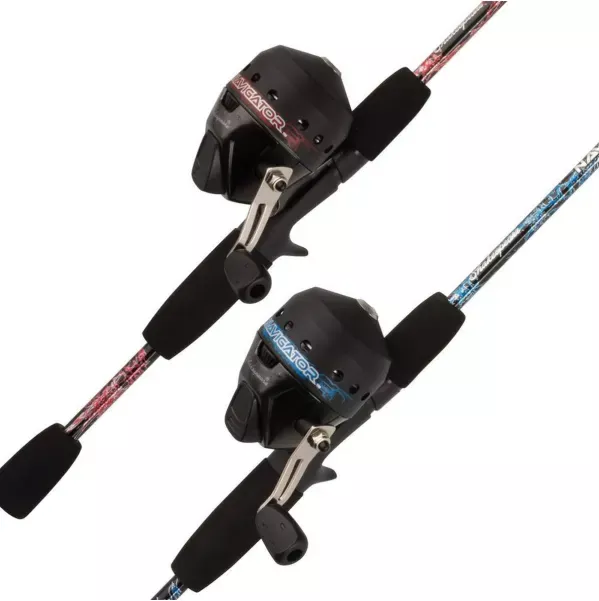 Shakespeare Navigator Spincast Combo, Pre Spooled Size 10 Reel, 5' 6", 2 Piece. EVA Handle NAVI5610SCCBO