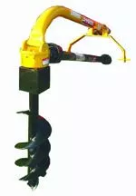 Shaver Post Hole Digger 3PT Hitch | Max Auger 9"-30" Attachment Size | For Tractor